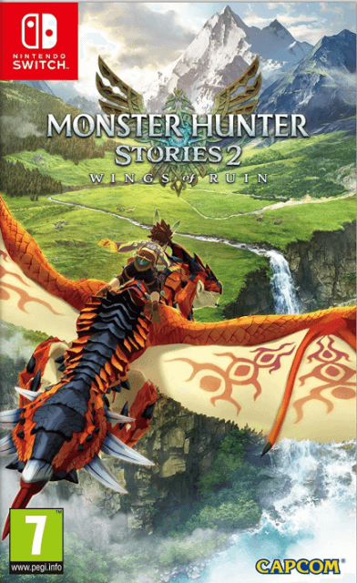 Monster Hunter Stories 2 Wings of Ruin box art for Switch